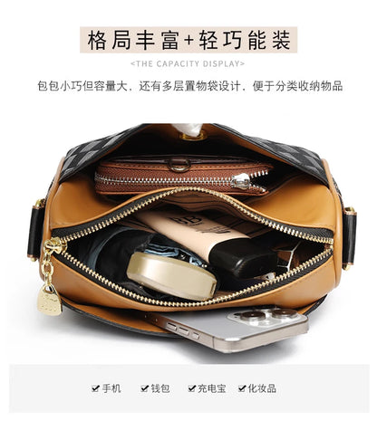 Borsa a tracolla per donna Borsa - Borse a tracolla alla moda Borsa sotto le ascelle Piccola borsa a tracolla quadrata