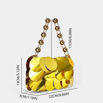 2024 Estate Nuovo Instagram Super popolare Netizen Stessa borsa a tracolla singola con conchiglia di perle fata