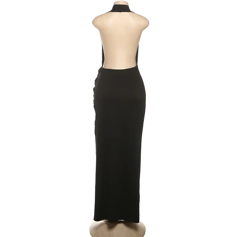 Copricostume estivo da donna Costume da bagno con cinturino per spaghetti Abiti senza maniche Costume da bagno 2025 Nuova stampa Beach Holiday Maxi abiti Cover-Up