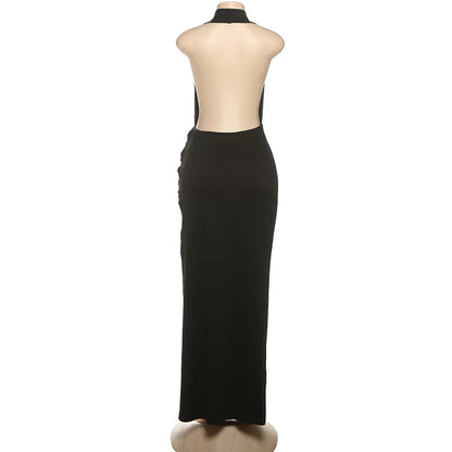 Copricostume estivo da donna Costume da bagno con cinturino per spaghetti Abiti senza maniche Costume da bagno 2025 Nuova stampa Beach Holiday Maxi abiti Cover-Up