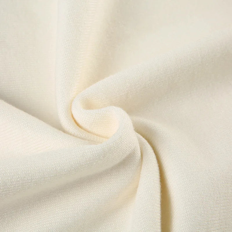 Maglione da donna monospalla in maglia, elegante, a maniche lunghe, caldo, con cintura in vita, pullover ampio, abbigliamento invernale autunnale, nuovo modello tinta unita