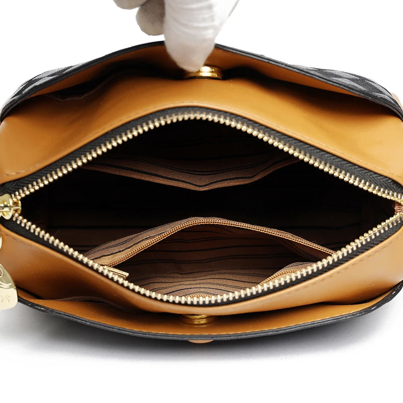 Borsa a tracolla per donna Borsa - Borse a tracolla alla moda Borsa sotto le ascelle Piccola borsa a tracolla quadrata