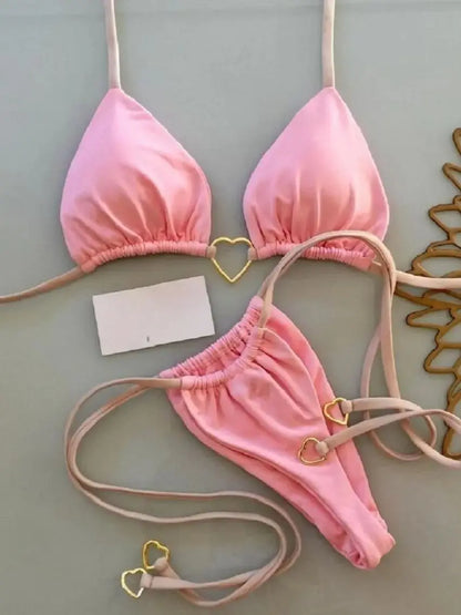2026 Micro Bikinis Push Up Maillots de Bain Femme Maillots de Bain Sexy Ensemble Bikini Brésilien String Biquini Maillot de Bain Imprimé Vêtements de Plage d'Été