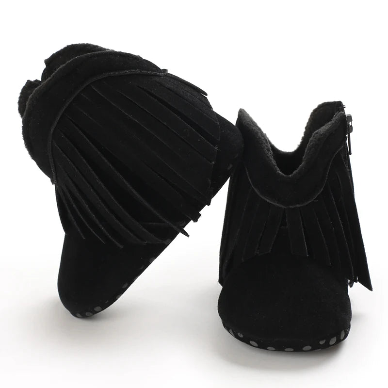 Calzature per bambini Stivali Neonati Prewalker Per Unisex Neonati maschi Ragazze Inverno Tenere al caldo Mocassini Nappa Calzature Scarpe 0-18M
