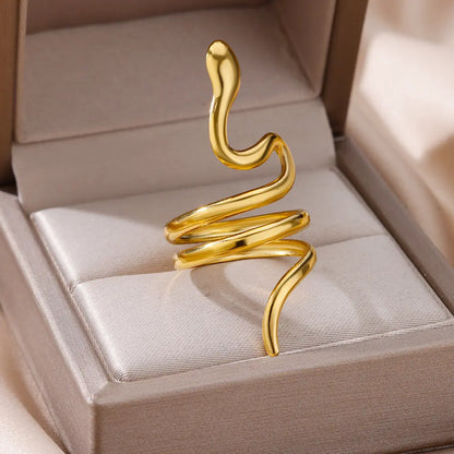 Anelli in acciaio inossidabile 316L per le donne Colore oro Non sbiadisce mai Anelli classici di lusso Anelli per coppie di nozze Gioielli Spedizione gratuita
