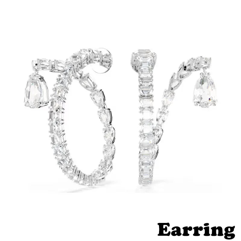 Sur New Styles Bijoux Tendance Perle Blanche Collier Boucles d'Oreilles Exquises Bracelet Bague Cadeaux de Qualité pour Femmes
