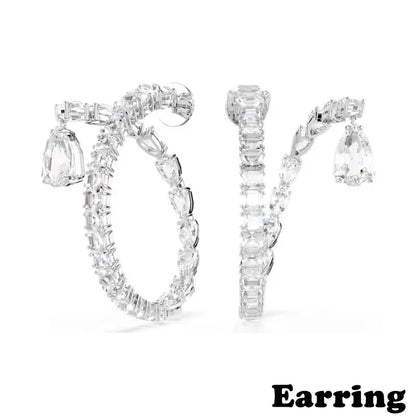 Sur New Styles Bijoux Tendance Perle Blanche Collier Boucles d'Oreilles Exquises Bracelet Bague Cadeaux de Qualité pour Femmes