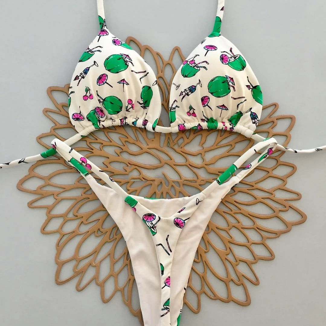 2026 Nouveau Bikini Femme Maillots de Bain Sexy Maillots de Bain Bikini Brésilien Ensemble String Biquini Vêtements de Plage Maillot de Bain Femme Купальник Женский