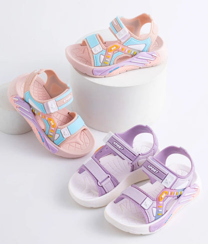 Sommersandalen für Kinder, lässige Strandschuhe mit weicher Sohle für Grundschüler Jungen und Mädchen (Unisex)