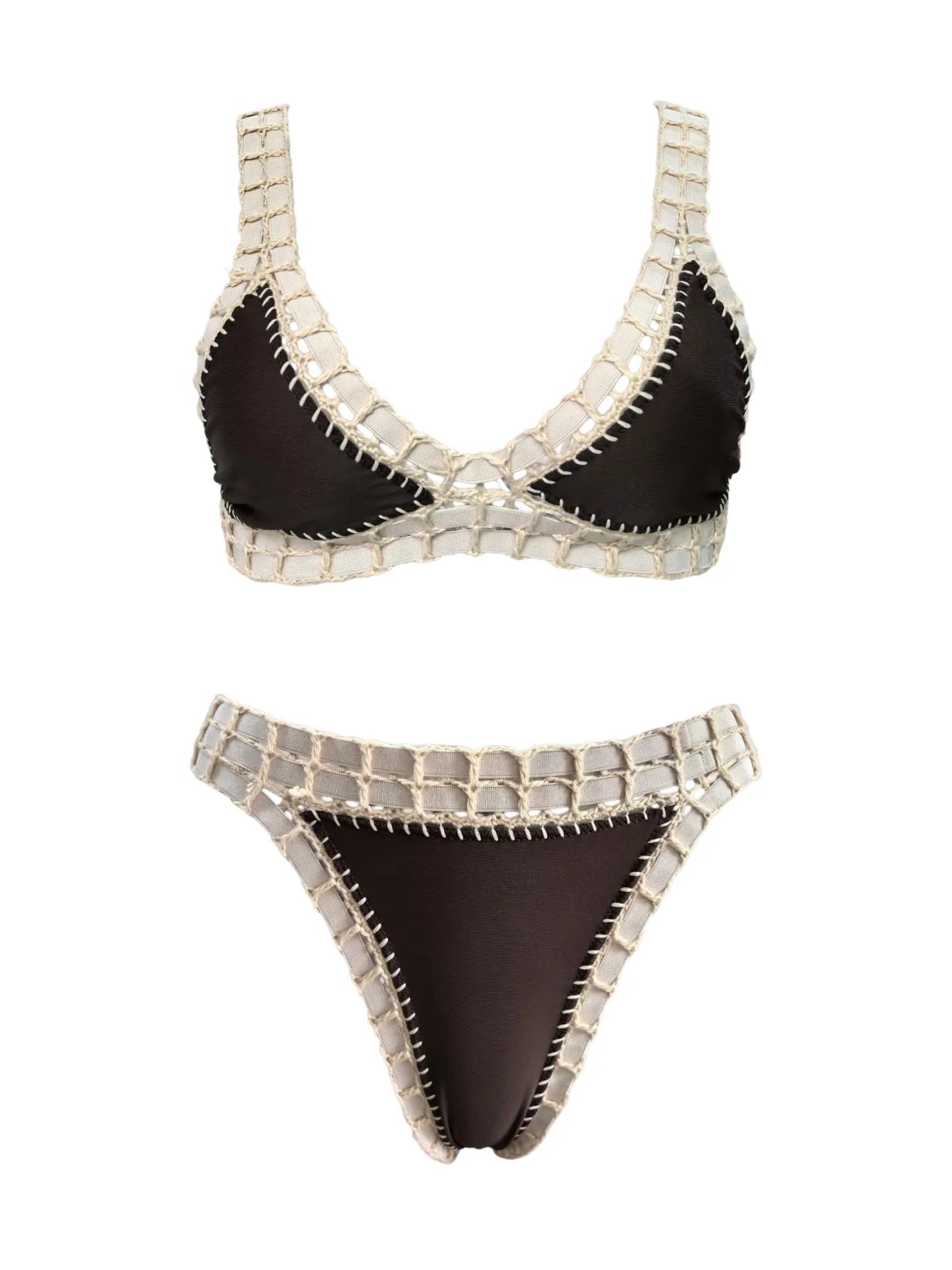 2026 Sexy Bikinis Sommer Frauen Bademode Handgehäkelter Bikini-Set Bademode Strand Badeanzug Biquini Weiblicher Monokini