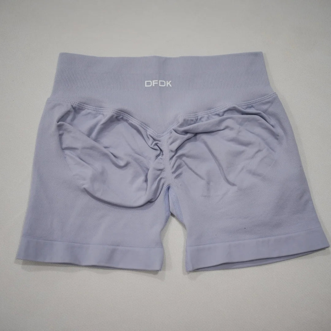 DFDK 2026 Nuovi Pantaloncini da Yoga per Donna con Effetto Push-Up, Vita Alta, Sollevamento Glutei, Resistenti agli Squat, Pantaloncini Sportivi per Palestra, Allenamento, Corsa e Fitness