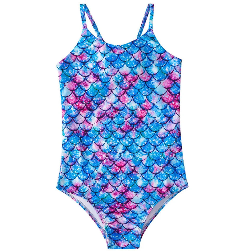 Costume da bagno a sirena per bambini costume da bagno intero per ragazze costume da bagno intero per ragazze Hot Spring Sling costume da bagno ad asciugatura rapida per sport acquatici