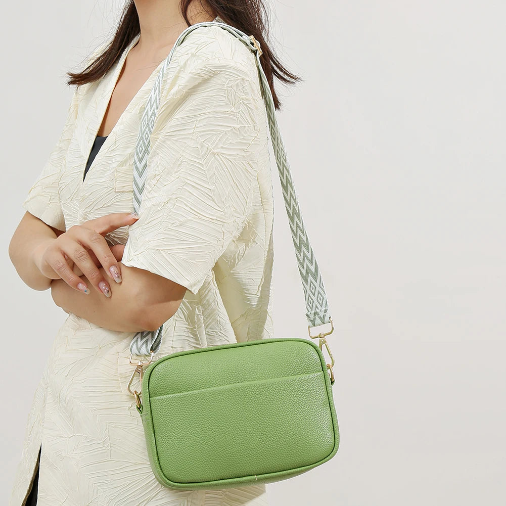 Borsa da donna di moda borse a tracolla in pelle di marca di lusso per borse a tracolla da donna 2024 borsa a mano di design Tote a tracolla in tinta unita