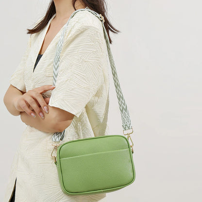 Borsa da donna di moda borse a tracolla in pelle di marca di lusso per borse a tracolla da donna 2024 borsa a mano di design Tote a tracolla in tinta unita