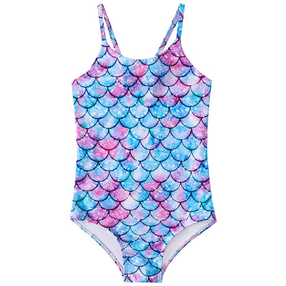 Costume da bagno a sirena per bambini costume da bagno intero per ragazze costume da bagno intero per ragazze Hot Spring Sling costume da bagno ad asciugatura rapida per sport acquatici