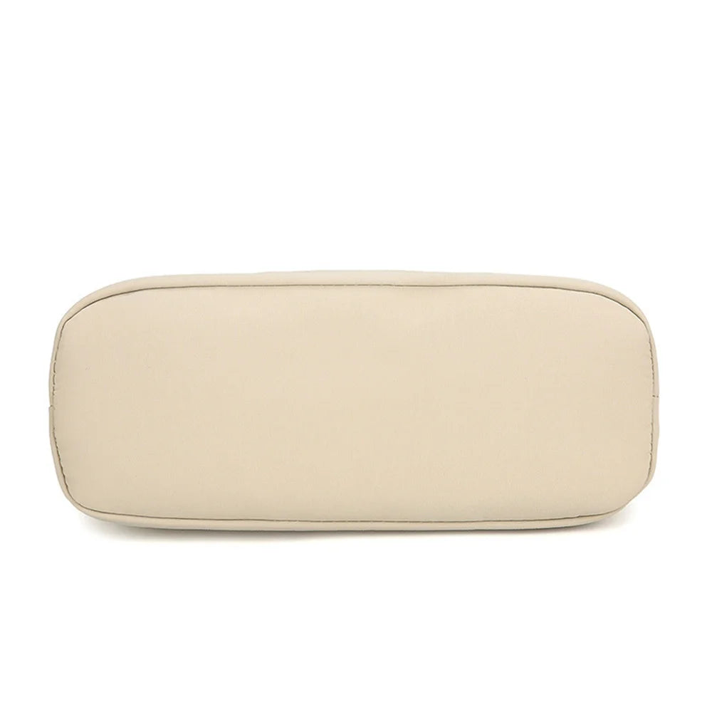 Nuova borsa a tracolla da donna in tessuto di nylon morbido Tasche multiple Borsa stile casual Borse a tracolla in tinta unita per ragazze