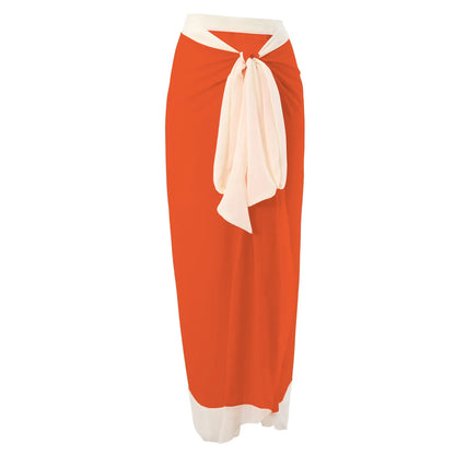 Nuovo Abito da Spiaggia Sexy con Stampa Retrò 2026, Copricostume Lungo, Gonna per Feste, Costume da Bagno, Abbigliamento da Spiaggia