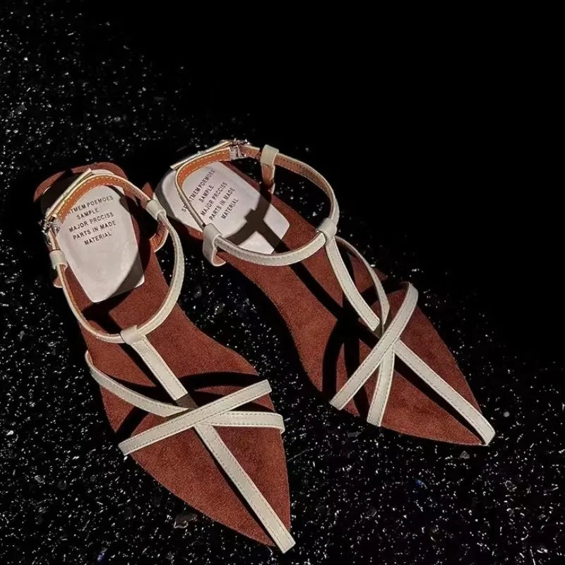 High Heels Sandalen für Damen, Sommerschuhe, Luxus Rindsleder Riemchen, Slingback, Luxus Hochzeitssandalen für Damen, Designer Damenschuhe