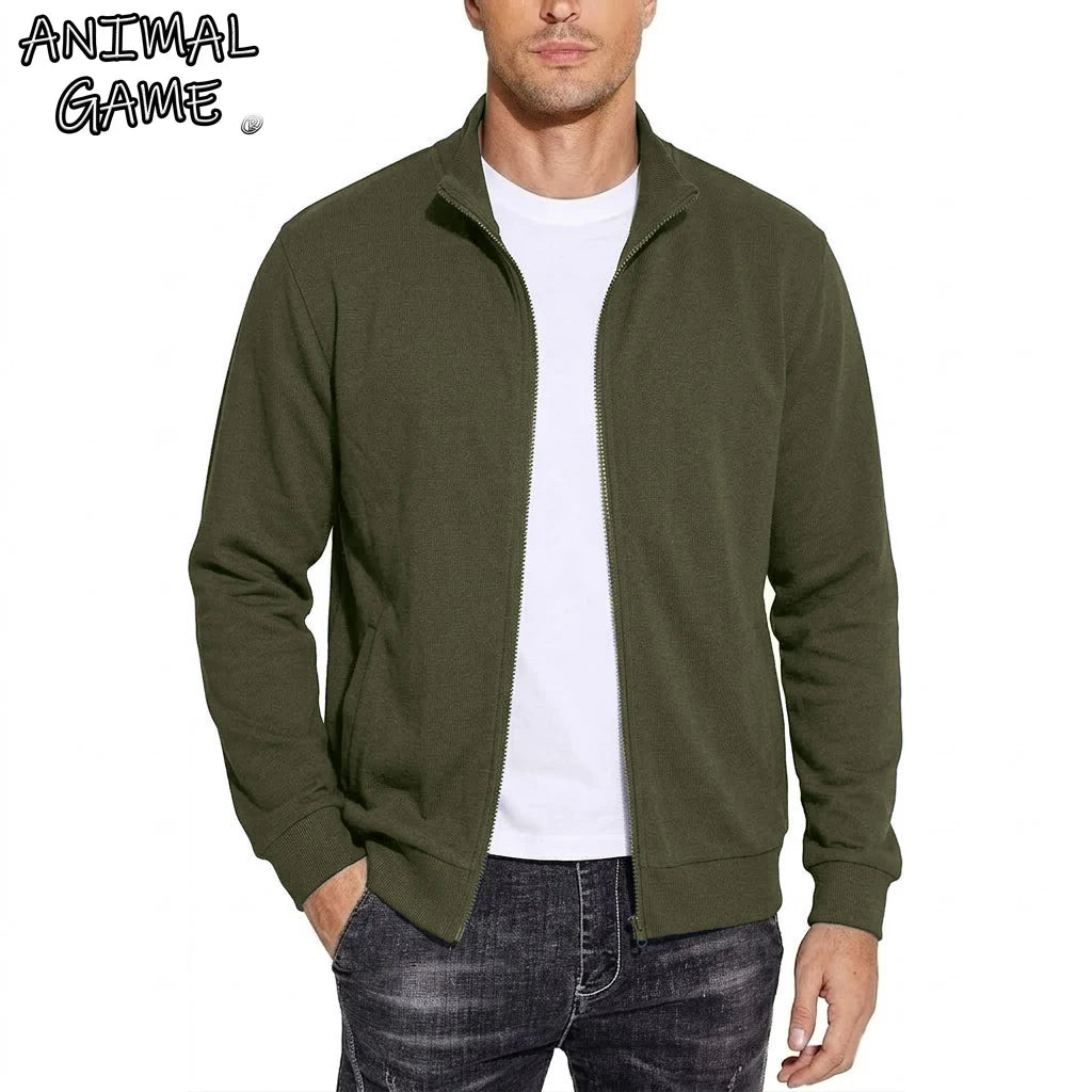 Nuove Felpe con Zip da Uomo, Giacche con Cappuccio per Palestra, Cardigan a Maniche Lunghe, Cappotti da Lavoro Primaverili, Abbigliamento di Lusso da Uomo