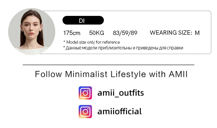 AMII Minimalism 2026 T-shirt Estiva da Donna Stile Classico Casual Scollo a V Manica Corta Tinta Unita Elasticizzata Top e Magliette Femminili 12312013