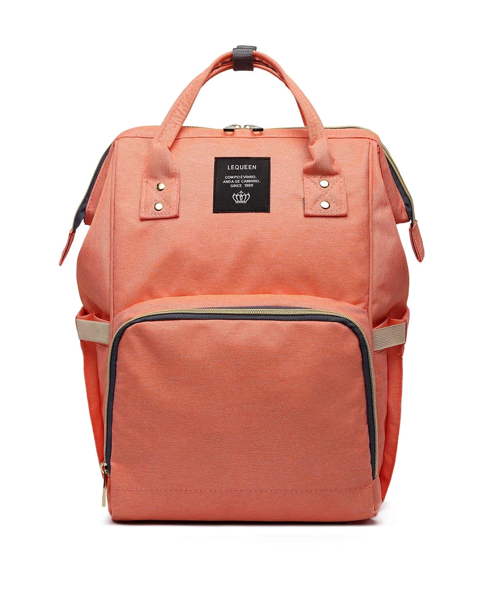 Lequeen mummia maternità borsa per pannolini zaino borsa per pannolini borsa per passeggino di grande capacità zaino per pannolini da viaggio per la cura del bambino