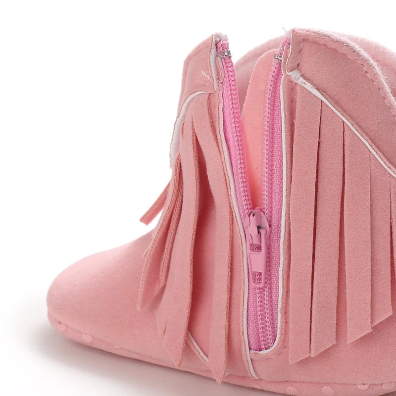 Calzature per bambini Stivali Neonati Prewalker Per Unisex Neonati maschi Ragazze Inverno Tenere al caldo Mocassini Nappa Calzature Scarpe 0-18M