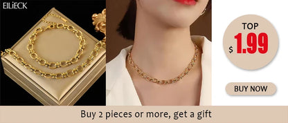 EILIECK Acciaio inossidabile 316L Cuore Amore Collana Bracciali Orecchini Set per le donne Nuovi gioielli impermeabili placcati oro 18 carati alla moda