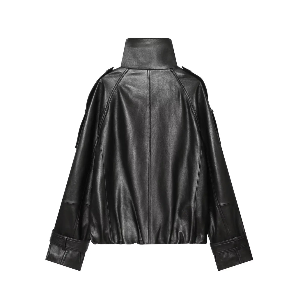 Giacche Invernali da Donna 2026, Nuove Giacche in Pelle PU alla Moda, Giacca Calda e Cappotto Invernale Chic da Donna con Collo Alto per l'Autunno