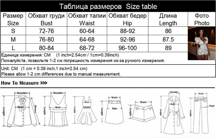 Ahagaga Mini abiti eleganti da donna Maniche corte a sbuffo Profondo scollo a V Stampa Guaina a pieghe Aderente Abiti casual floreali sexy