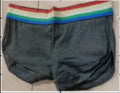 Pantaloncini stampati alla moda, pantaloni a tre quarti da corsa per sport e fitness a vita alta e sollevamento dei fianchi