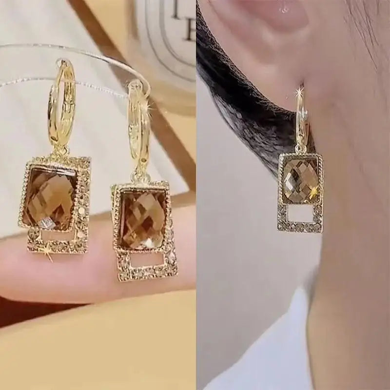 925 Ago D'argento Coreano Moda Perla Nappa Orecchini Per Le Donne Gioielli 2024 di Tendenza delle Nuove Donne di Lusso Zircone Orecchini di Perle