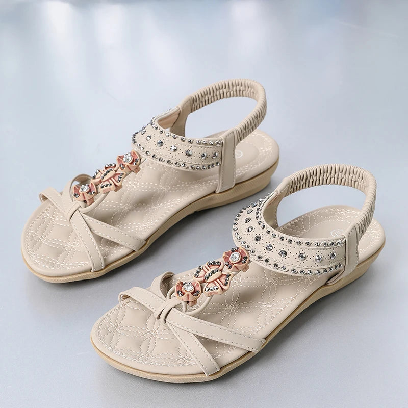 Sandali da donna estivi Scarpe Sandali comodi Scarpe da festa da donna per donna Scarpe da donna con zeppa Calzature sandalo da donna morbide