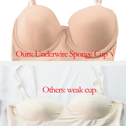 Becirzet Abiti da donna Sexy Girl Push Up Dimagrante Modellamento del corpo Controllo della vita Abito lungo da sera senza schienale con spacco all'americana nero