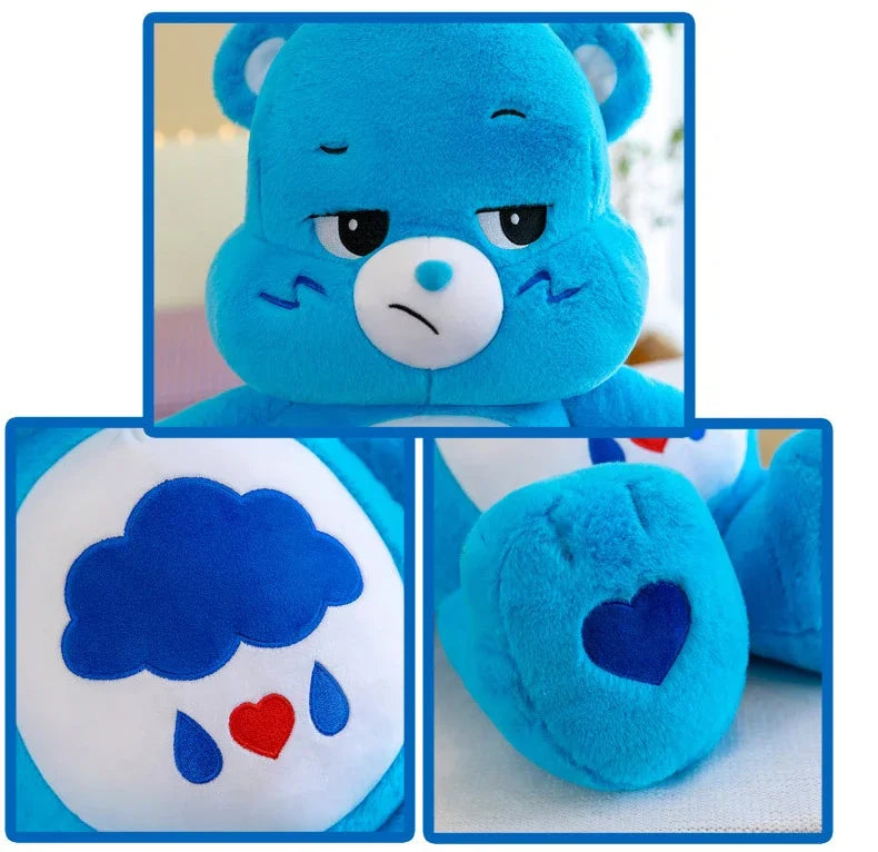 Arcobaleno Cura Orsi Cartone Animato Peluche Bambola Cuscino Divano Ornamenti per Auto Decorazioni per la Casa Bambola per Dormire Super Morbida e Lenitiva Regalo di Compleanno