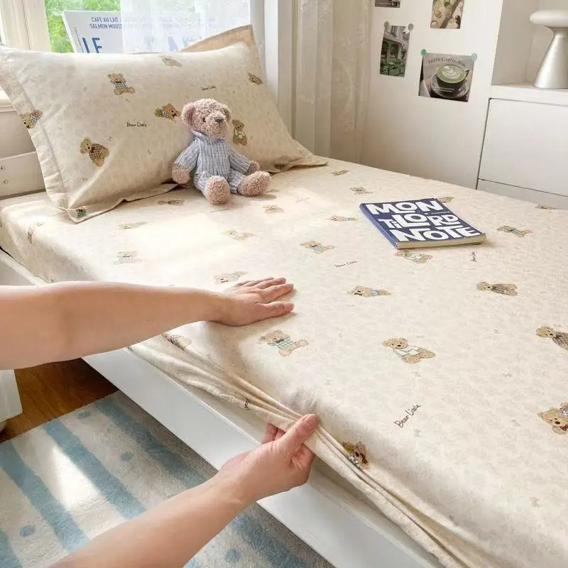 Set di Lenzuola con Angoli Elasticizzati per Culla, Lavabili in Lavatrice, per Neonati e Bambini, Coprimaterasso per Culla Standard
