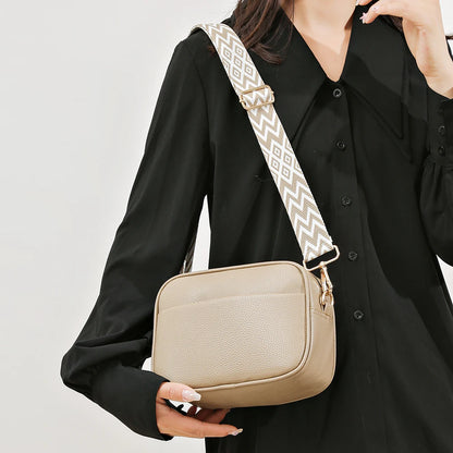 Borsa da donna di moda borse a tracolla in pelle di marca di lusso per borse a tracolla da donna 2024 borsa a mano di design Tote a tracolla in tinta unita