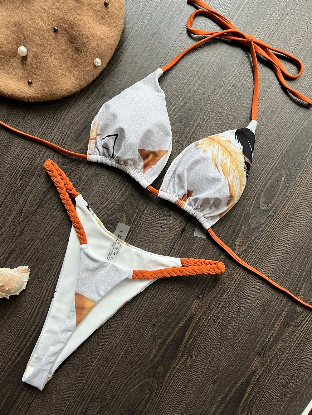 RUOTONGSEPT Bademode Damen Leopard Print Brazilian Bikini Set Sexy Tanga Badeanzug Zweiteiler Damen 2023 Strandmode