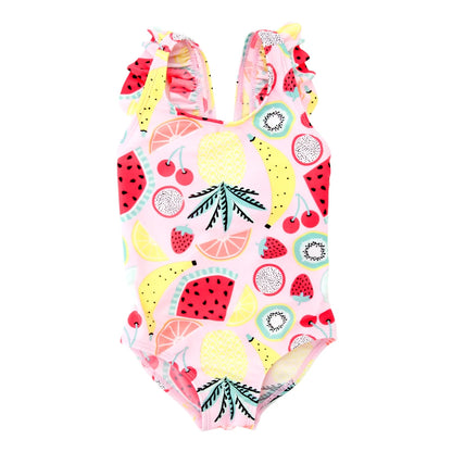 Kavkas Summer Girls costume da bagno da 9 M a 6 anni costume da bagno caldo stampato floreale per bambini costumi da bagno per bambini di un pezzo per bambini