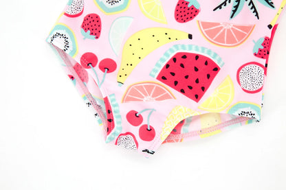 Kavkas Summer Girls costume da bagno da 9 M a 6 anni costume da bagno caldo stampato floreale per bambini costumi da bagno per bambini di un pezzo per bambini