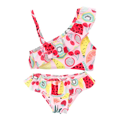 Kavkas Summer Girls costume da bagno da 9 M a 6 anni costume da bagno caldo stampato floreale per bambini costumi da bagno per bambini di un pezzo per bambini