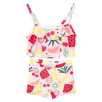 Kavkas Summer Girls costume da bagno da 9 M a 6 anni costume da bagno caldo stampato floreale per bambini costumi da bagno per bambini di un pezzo per bambini